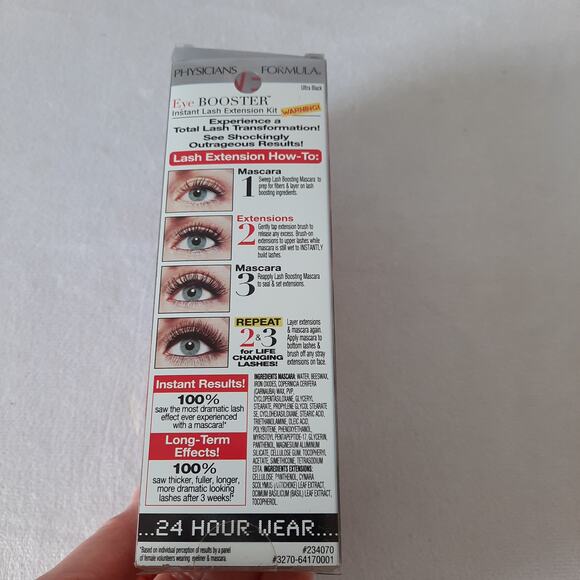 5 For $20.00Physicans Formula Ultra Black Eye Booster Instant Lash Extension Kit - Picture 4 of 5